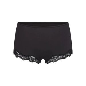 {SKIMS} FITS EVERYBODY LACE BOY SHORT [ONYX]